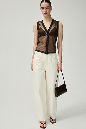 Sheer Knit Vest RENGGLI