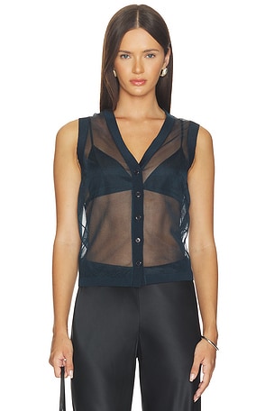 Sheer Knit Vest RENGGLI