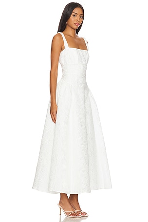Rachel Gilbert Sophy Strap Dress in Ivory
