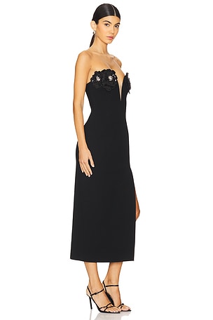 Rachel Gilbert Bowie Dress in Black