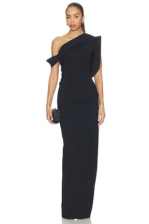 Rowana One Shoulder Gown Rachel Gilbert
