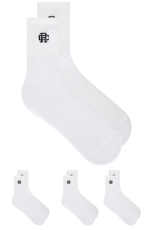3 Pack Classic Crew Sock Reigning Champ
