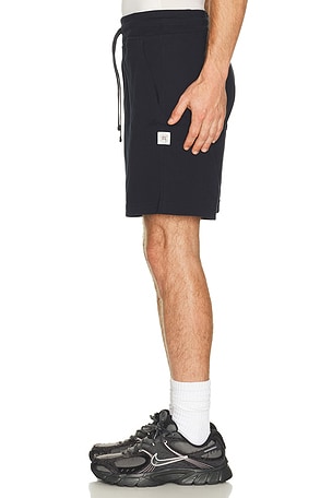 Reigning Champ Heavyweight Jersey Standard Short 7 in Navy