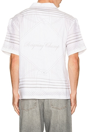 Linen Arena Standard Camp Shirt Reigning Champ