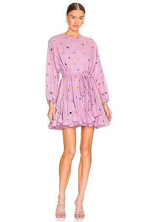 Rhode Ella Dress in Smokey Grape Mirror | REVOLVE