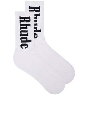 Vertical Logo Socks Rhude