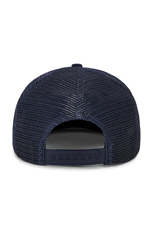 Rhude Patch Trucker Hat in Navy