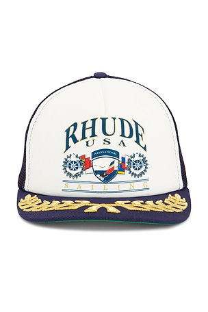 USA SAILING ICON トラッカーハット Rhude