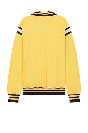 Rhude Warm Up Polo in Yellow