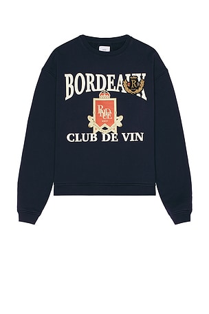 Bordeaux Crewneck Sweater Rhude