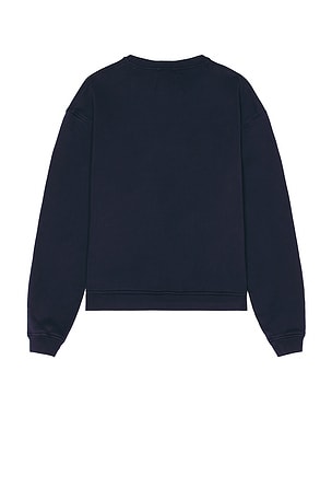 Rhude Bordeaux Crewneck Sweater in Navy