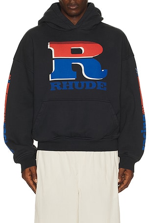 SPLIT PETROL LOGO パーカー Rhude