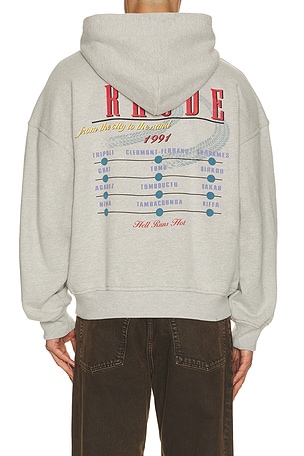 Rhude The Desert Decides Hoodie in Grey