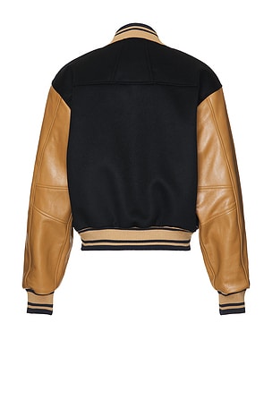 Rhude Logo Varsity Jacket in Blue
