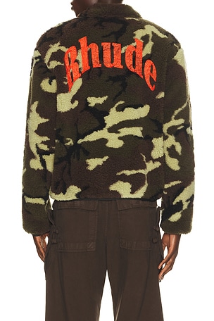Rhude chaqueta N/A en color verde