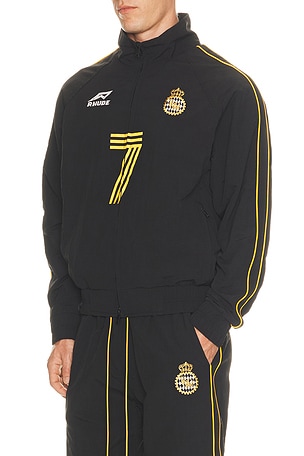 Rhude Lago Track Jacket in Black