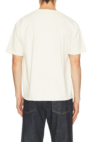Rhude Pit Stop Tee in White