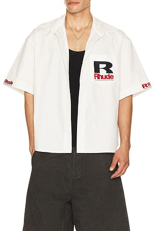 Petrol Oversized Mechanic Shirt Rhude