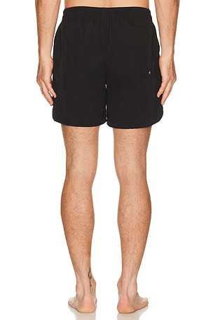 Rhude Classic Logo Swim Short in Black