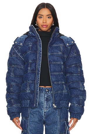 Unisex Denim Puffer Romeo Hunte