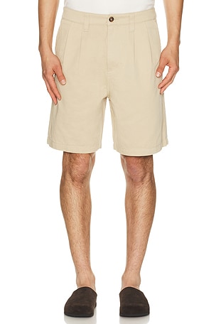 Double Pleat Twill Short Rhythm