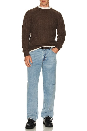 Mohair Fishermans Knit Sweater Rhythm
