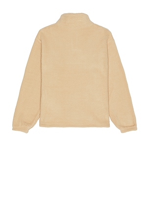 Rhythm Dusty Quarter Zip Pullover in Cream