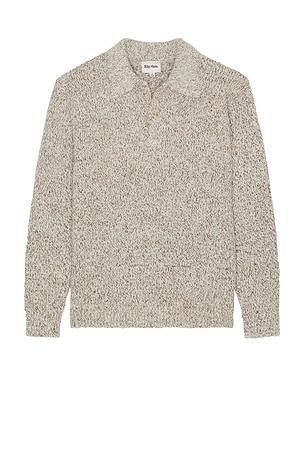Kinetic Collared Knit Sweater Rhythm