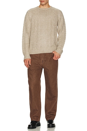 Mohair Fishermans Knit Sweater Rhythm