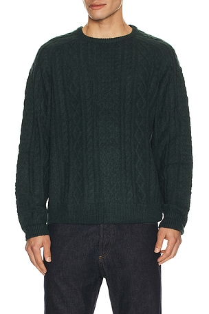 Mohair Fishermans Knit Sweater Rhythm