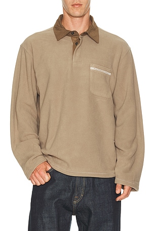 Ladder Polar Fleece Polo Rhythm