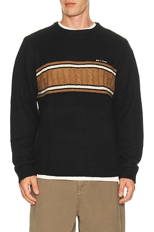 Mohair Stripe Knit Sweater Rhythm