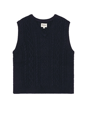 Mohair Knit Vest Rhythm