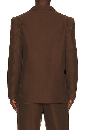 Rhythm Palmer Blazer in Brown. Size XL/1X. Also