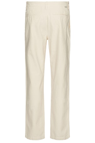 Rhythm Classic Fatigue Pant in Ivory