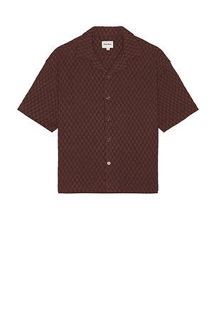 Relaxed Texture Short Sleeve Shirt Rhythm