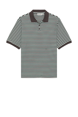 Stripe Short Sleeve Polo Rhythm