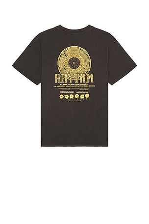 Record Vintage Short Sleeve T-Shirt Rhythm