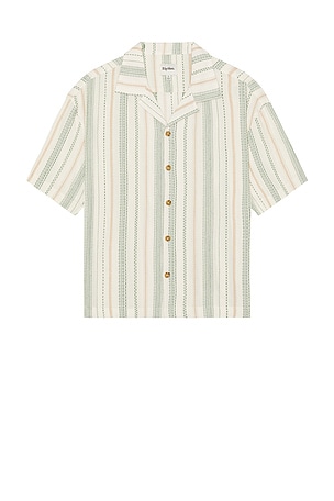 Relaxed Stripe Short Sleeve Shirt Rhythm