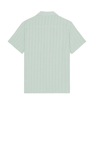 Rhythm Daytona Short Sleeve Shirt in Teal. Size S. Also