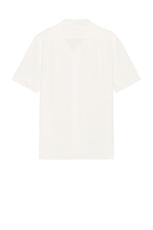 Rhythm Textured Linen Shirt in White