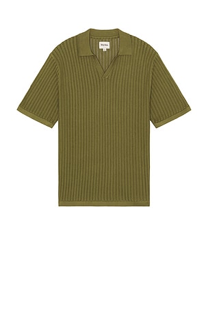 Relaxed Knit Polo Rhythm