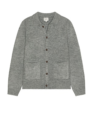 Mohair Whip Stitch Knit Shirt Rhythm