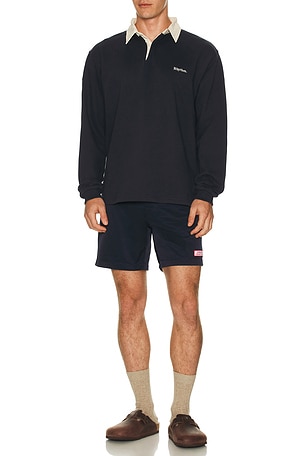 Vintage Rugby Long Sleeve Polo Rhythm