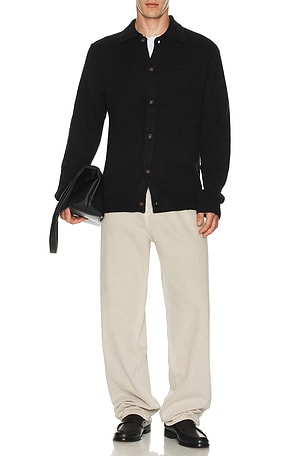 Mohair Button Up Knit Shirt Rhythm