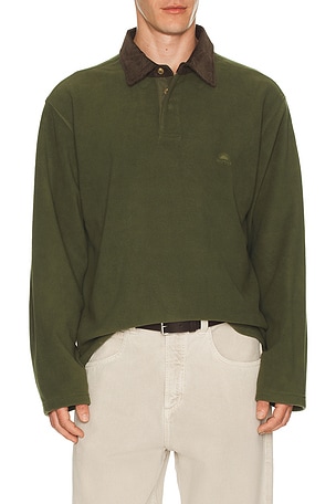 Awake Polar Fleece Polo Rhythm