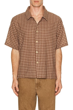 Cross Check Crop Shirt Rhythm