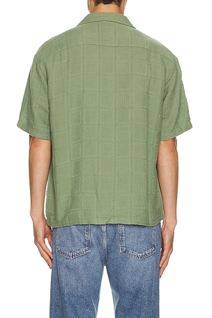 Rhythm Oasis Shirt in Green. Size XL/1X. Also