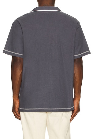 Rhythm Ladder Vintage Terry Polo in Blue