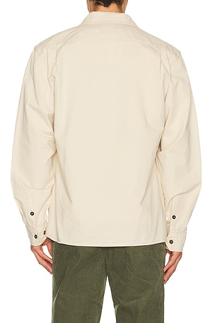 Rhythm Kinetic Long Sleeve Shirt in White. Size XL/1X. Also